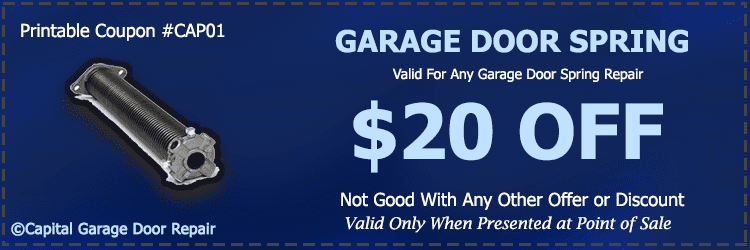 garage door service coupon
